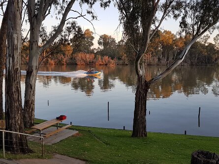 Gol Gol Murray River at Rivergardens Park Gol Gol