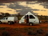 Overnight roadside in Maus Haus