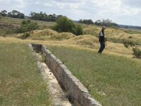 Cowangi, Kow Plains homestead, 1860s old stock trough 1